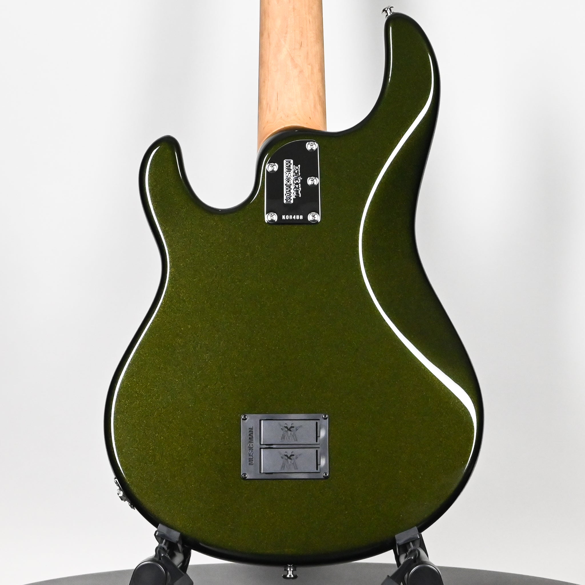 Ernie Ball Music Man StingRay 5 Special HH 5-String Bass Guitar- Fallout Green 2025 (K08488)