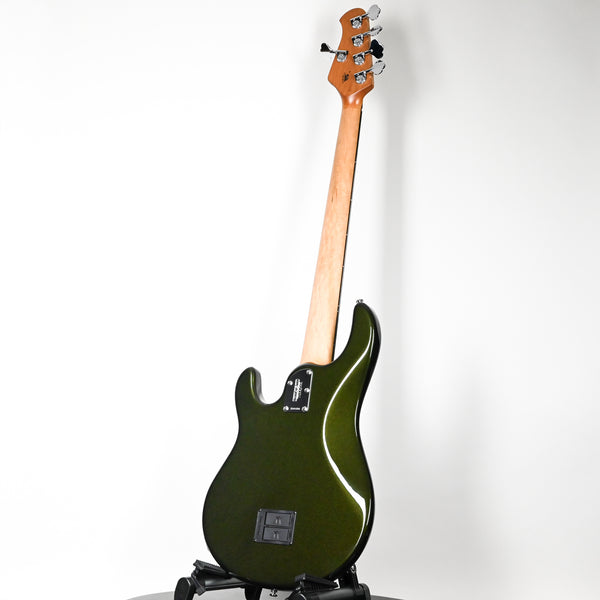 Ernie Ball Music Man StingRay 5 Special HH 5-String Bass Guitar- Fallout Green 2025 (K08488)