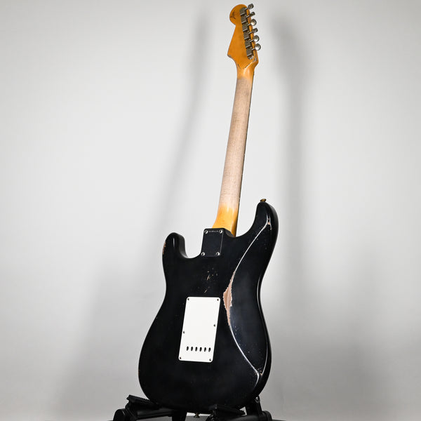 Fender Custom Shop Masterbuild Andy Hicks '63 Stratocaster HSS & Josefina Handwound Pickups, Relic- Black 2025 (BOIN9628)