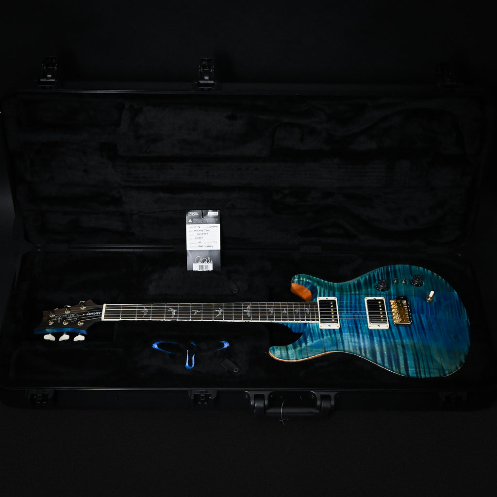 PRS Wood Library McCarty Tremolo w/ 10-Top & "408" Switching- Arctic Blue (Natural Back)- Stained Neck 2026 (0429454)