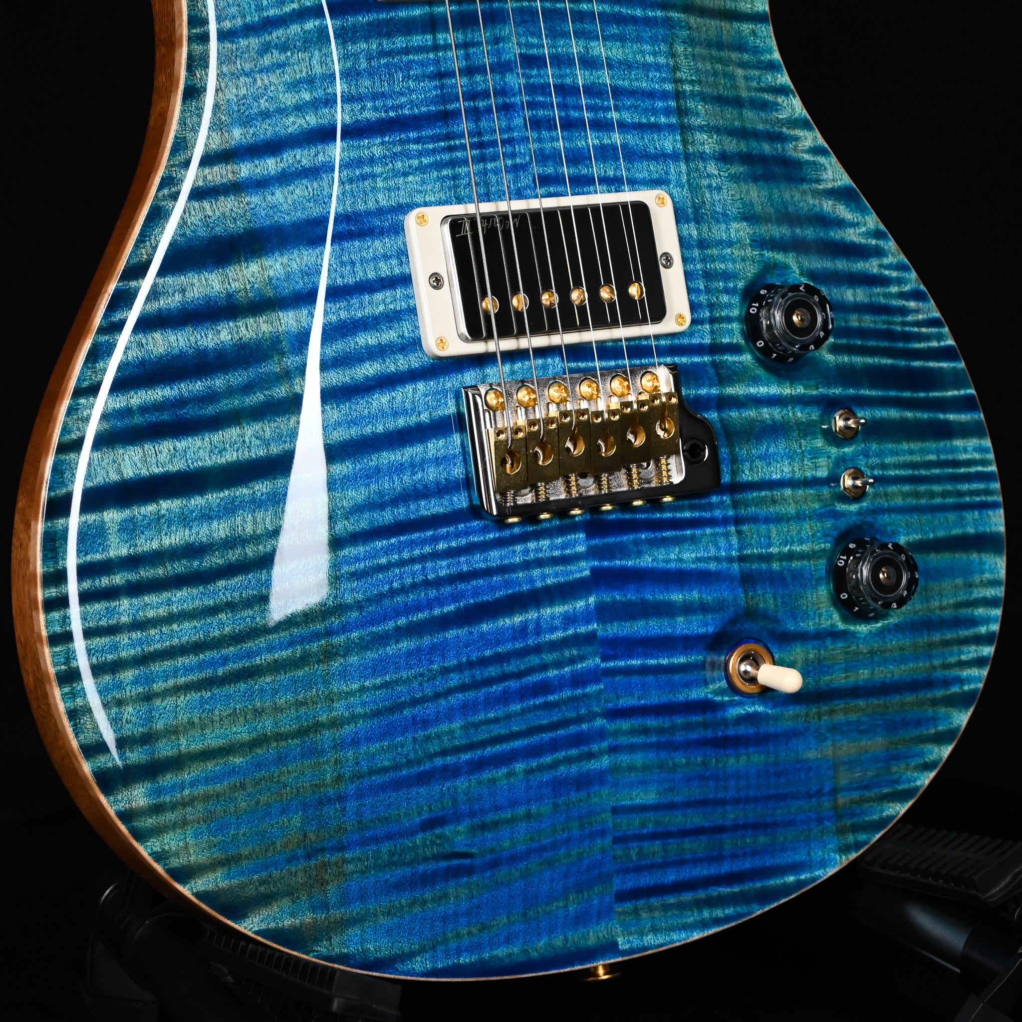 PRS Wood Library McCarty Tremolo w/ 10-Top & "408" Switching- Arctic Blue (Natural Back)- Stained Neck 2026 (0429454)