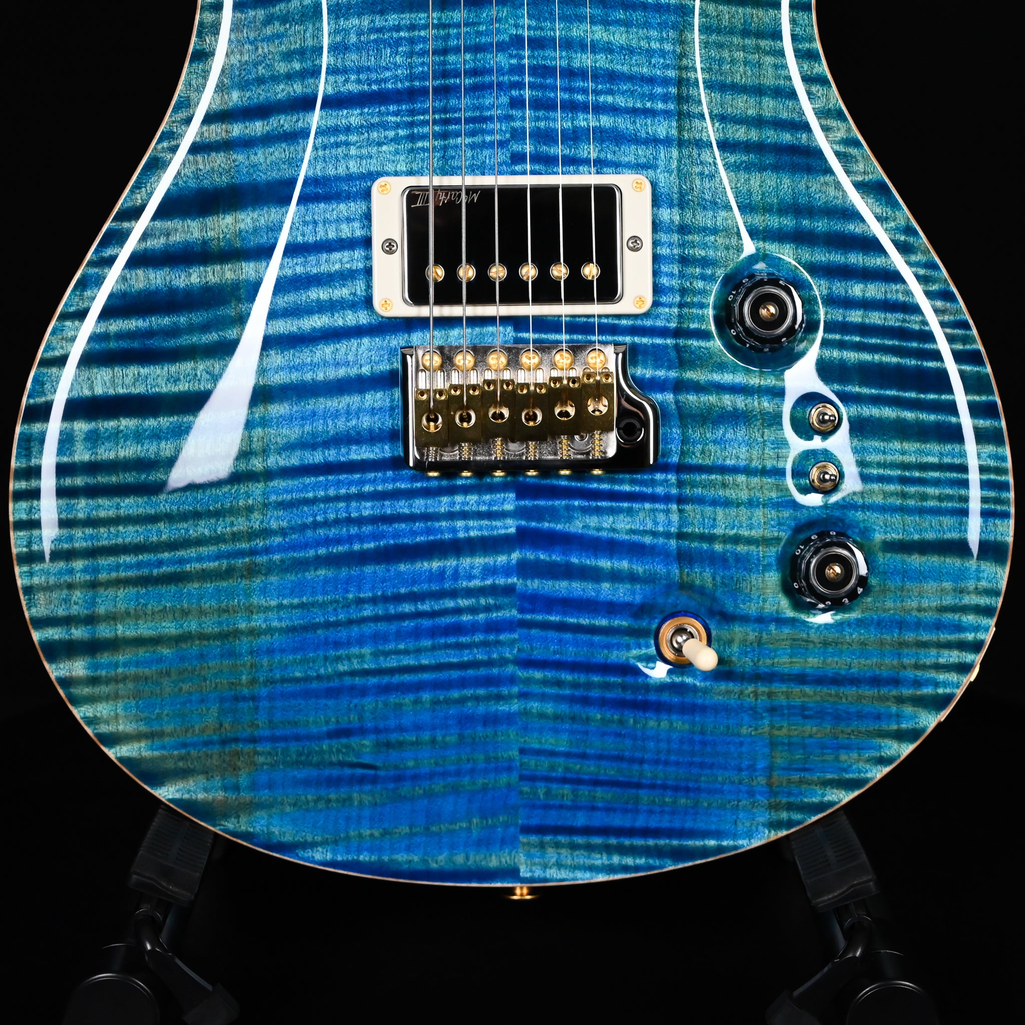 PRS Wood Library McCarty Tremolo w/ 10-Top & "408" Switching- Arctic Blue (Natural Back)- Stained Neck 2026 (0429454)