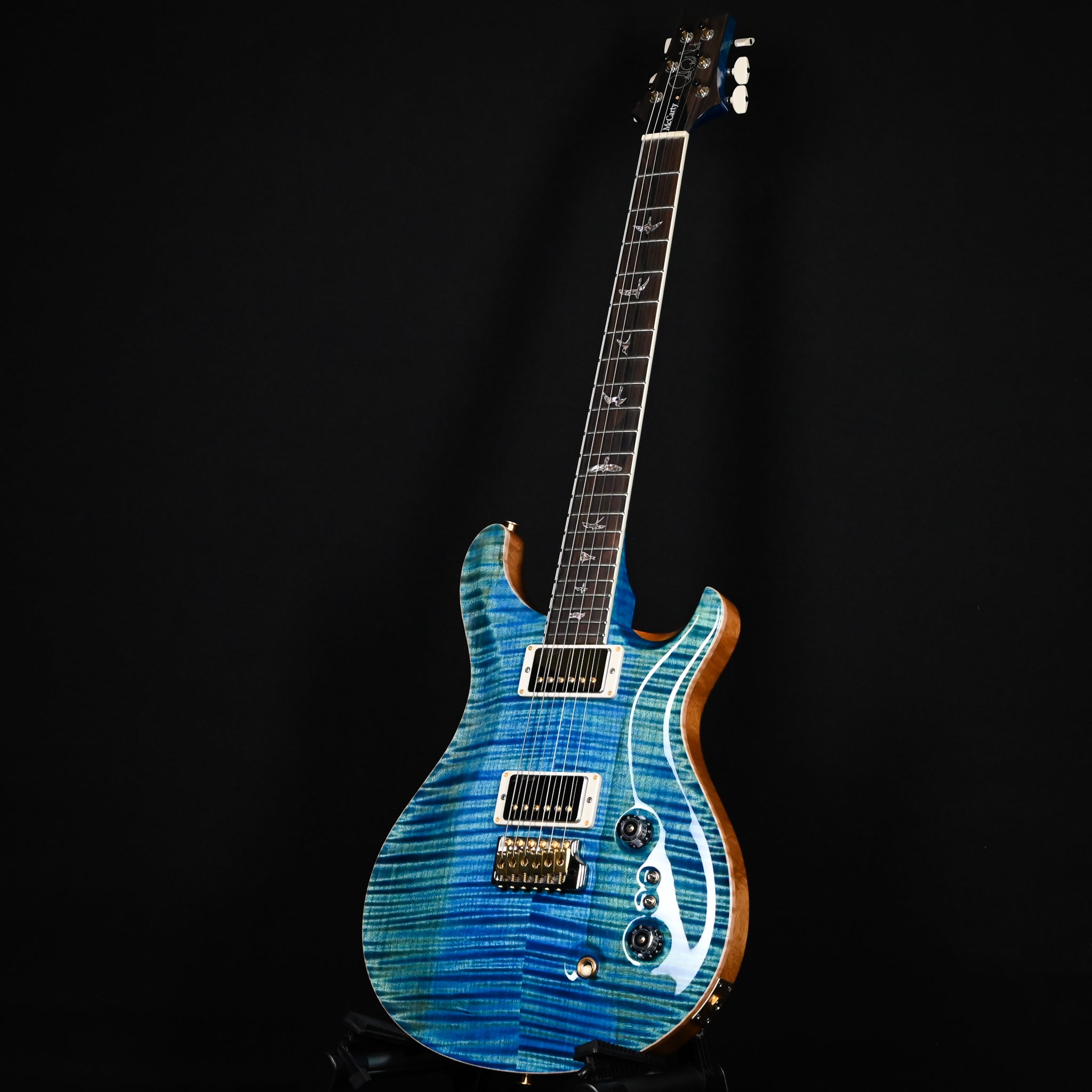 PRS Wood Library McCarty Tremolo w/ 10-Top & "408" Switching- Arctic Blue (Natural Back)- Stained Neck 2026 (0429454)
