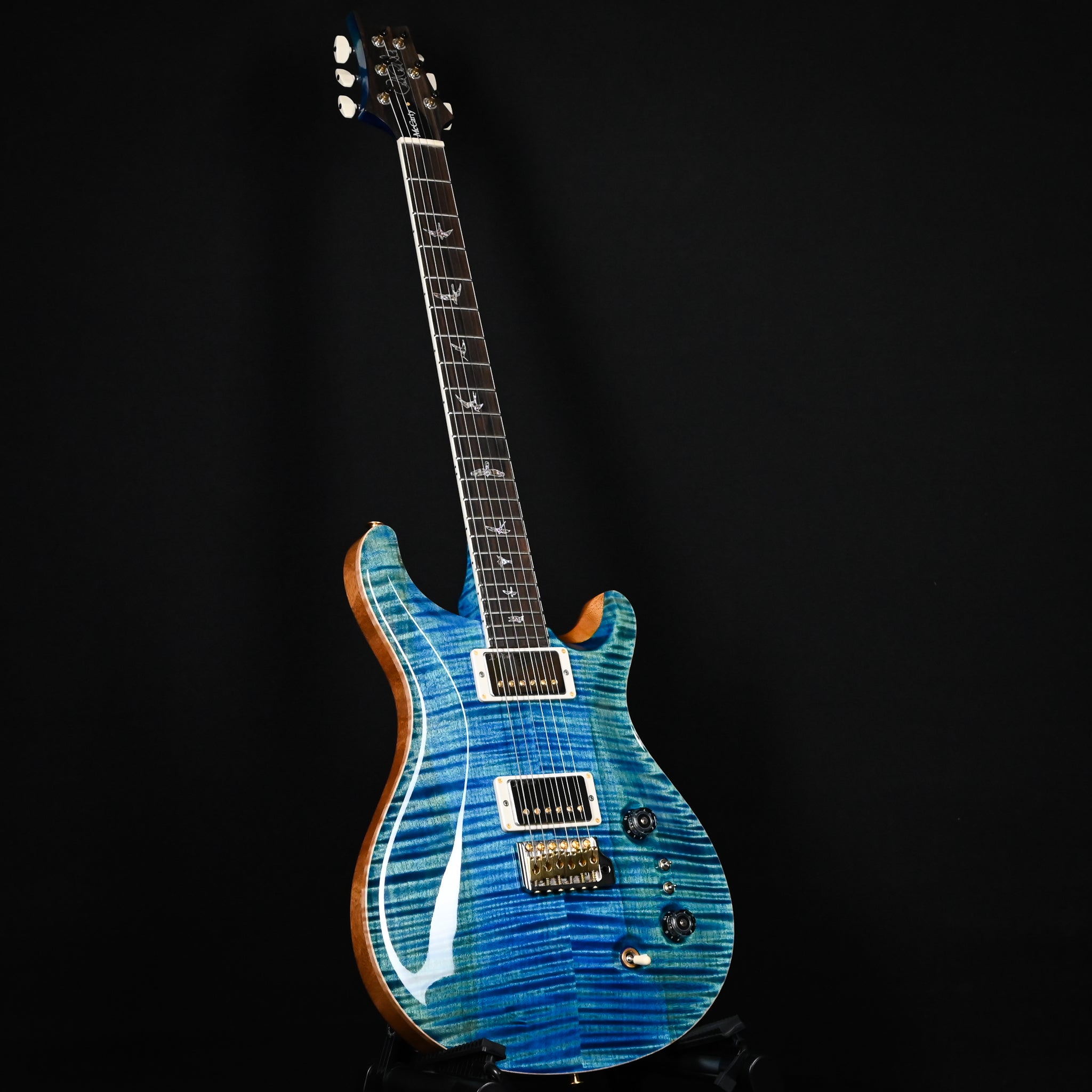 PRS Wood Library McCarty Tremolo w/ 10-Top & "408" Switching- Arctic Blue (Natural Back)- Stained Neck 2026 (0429454)