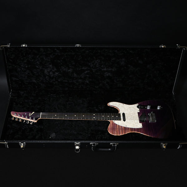 Tom Anderson Top T Classic Electric Guitar- Purple Surf with Binding 2026 (01-18-26A)
