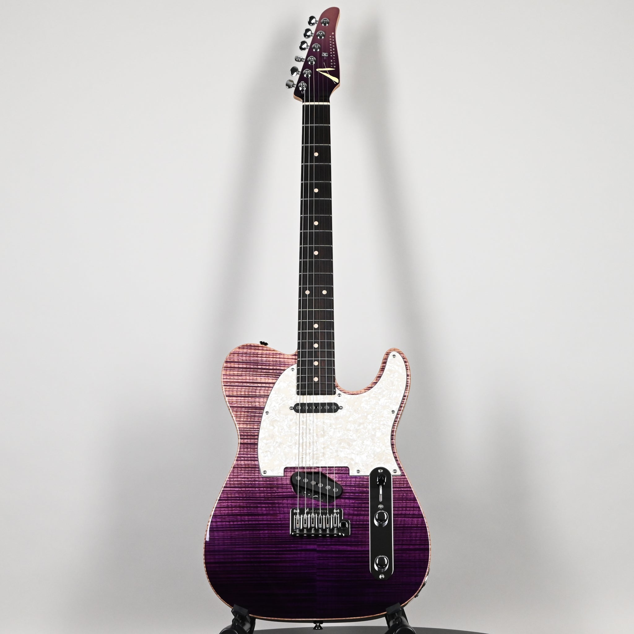 Tom Anderson Top T Classic Electric Guitar- Purple Surf with Binding 2026 (01-18-26A)