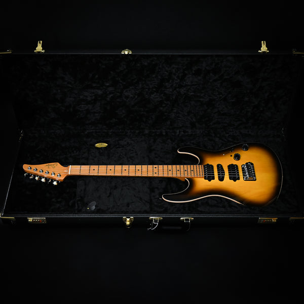 Suhr Custom Modern Electric Guitar- 2 Tone Tobacco Burst (78524)