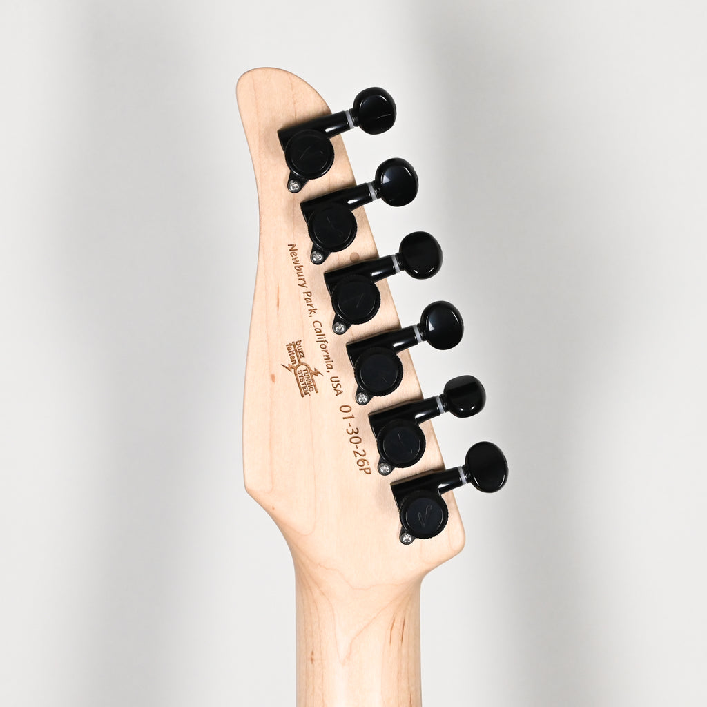 Tom Anderson Custom Drop Top Electric Guitar- Abalone to Deep Ocean Blue Burst with Binding 2026 (01-30-26P)