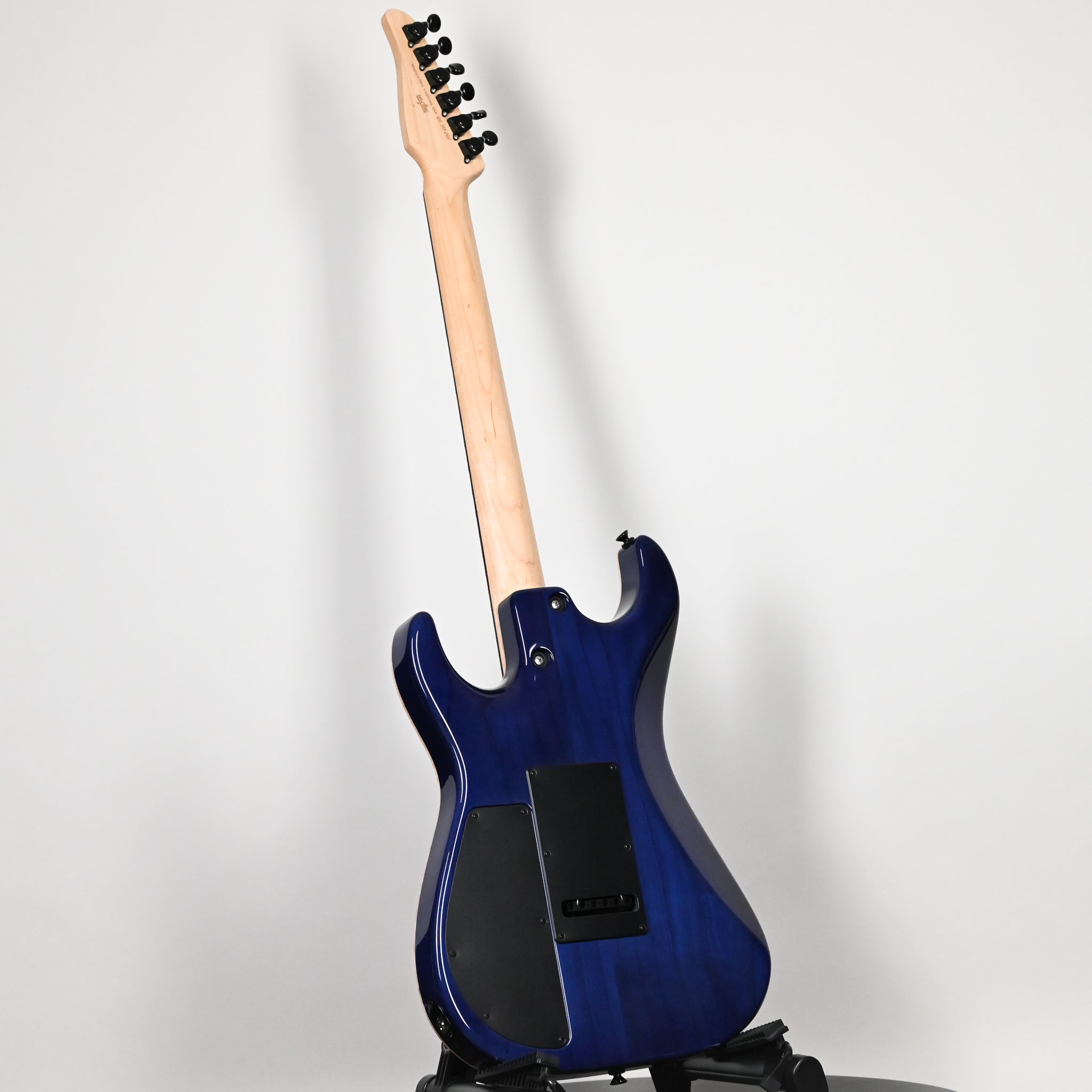Tom Anderson Custom Drop Top Electric Guitar- Abalone to Deep Ocean Blue Burst with Binding 2026 (01-30-26P)