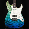Tom Anderson Custom Drop Top Classic w/ Quilt Maple Top- Key Lime to Bora Surf w/ Binding 2025 (05-12-25A)