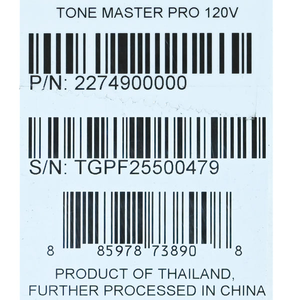 Fender Tone Master Pro Multi-Effects Pedal 120V (TGPF25500479)