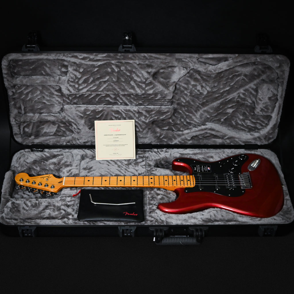 Fender American Ultra II Stratocaster HSS w/ Maple Fingerboard- Sinister Red 2026 (US26008238)
