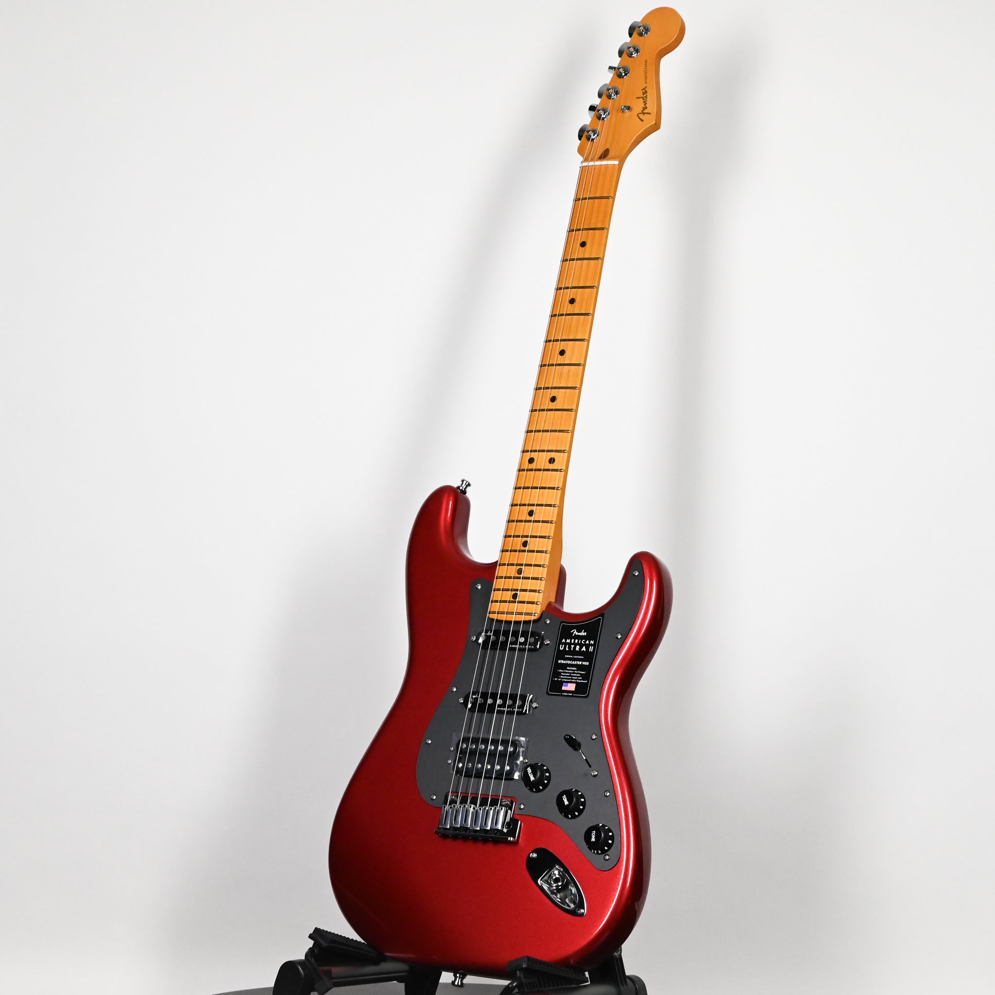 Fender American Ultra II Stratocaster HSS w/ Maple Fingerboard- Sinister Red 2026 (US26008238)