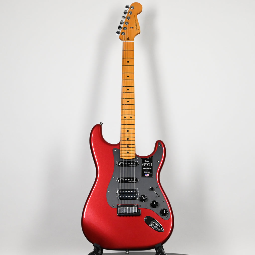 Fender American Ultra II Stratocaster HSS w/ Maple Fingerboard- Sinister Red 2026 (US26008238)
