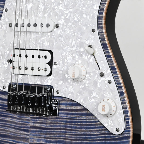 Suhr Standard Plus Electric Guitar- Trans Blue Denim Slate 2025 (90574)