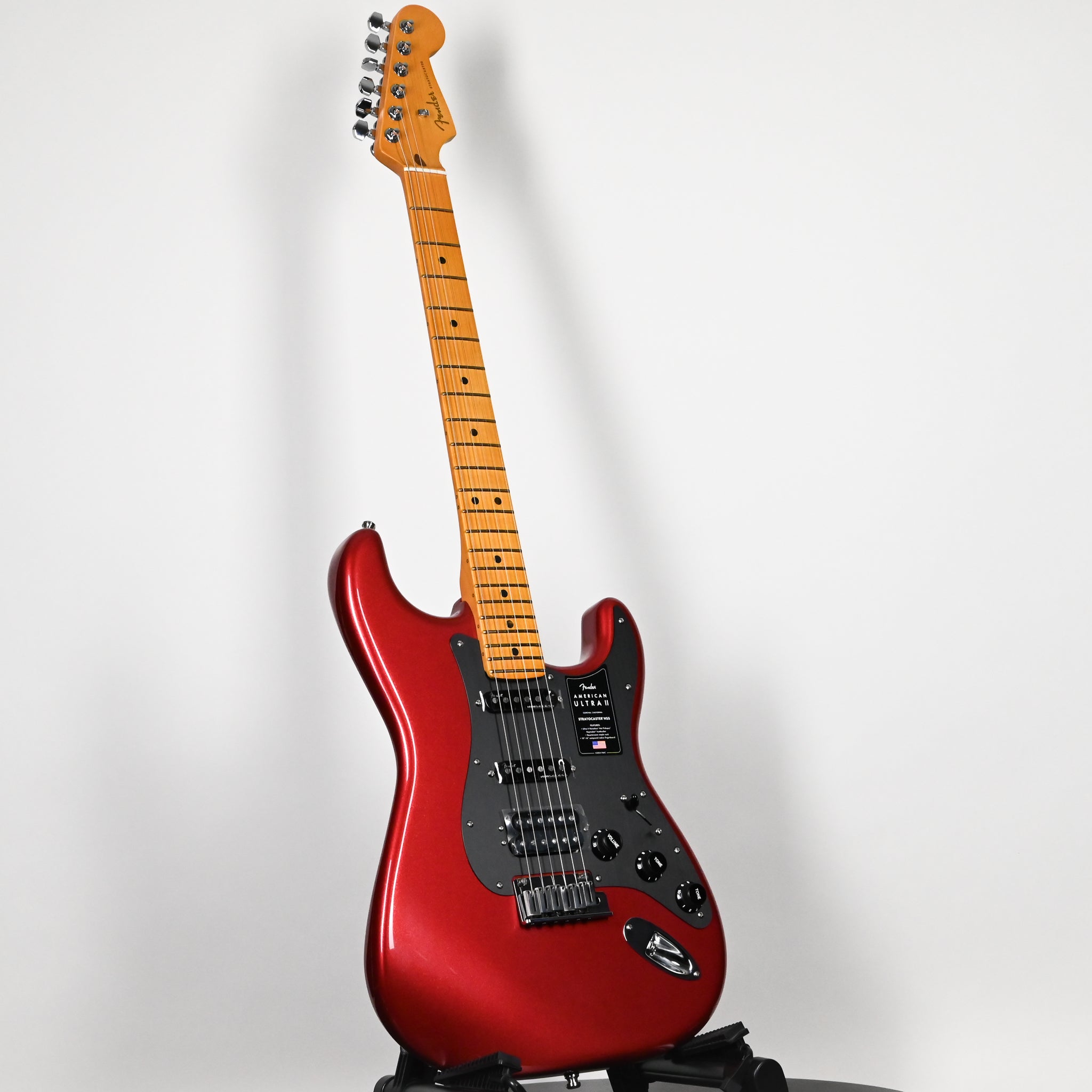 Fender American Ultra II Stratocaster HSS w/ Maple Fingerboard- Sinister Red 2026 (US26008238)