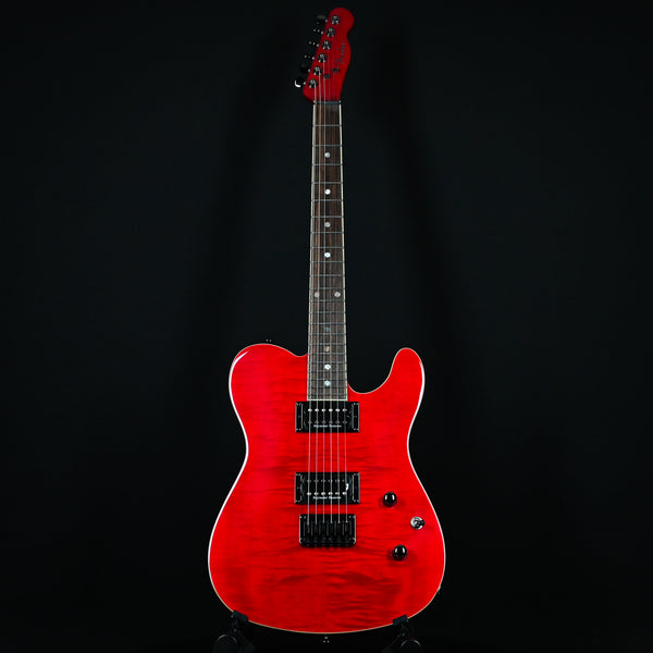 Fender Special Edition Custom Telecaster FMT HH -Crimson Red Transparent (ICF23002509)