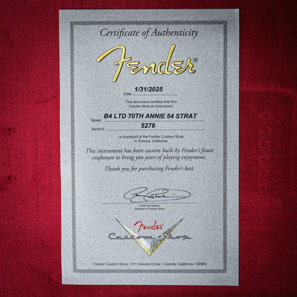 Fender Custom Shop Limited Edition 70th Anniversary '54 Stratocaster Super Heavy Relic- Wide Fade 2 Color Sunburst 2025 (XN5278)