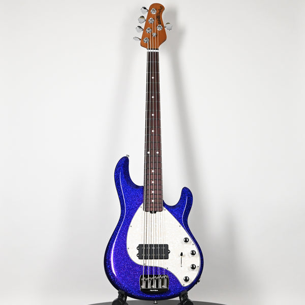 Ernie Ball Music Man StringRay 5 Special H Bass Guitar- Violet Sparkle Burst 2026 (K11613)