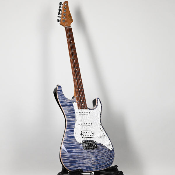 Suhr Standard Plus Electric Guitar- Trans Blue Denim Slate 2025 (90574)