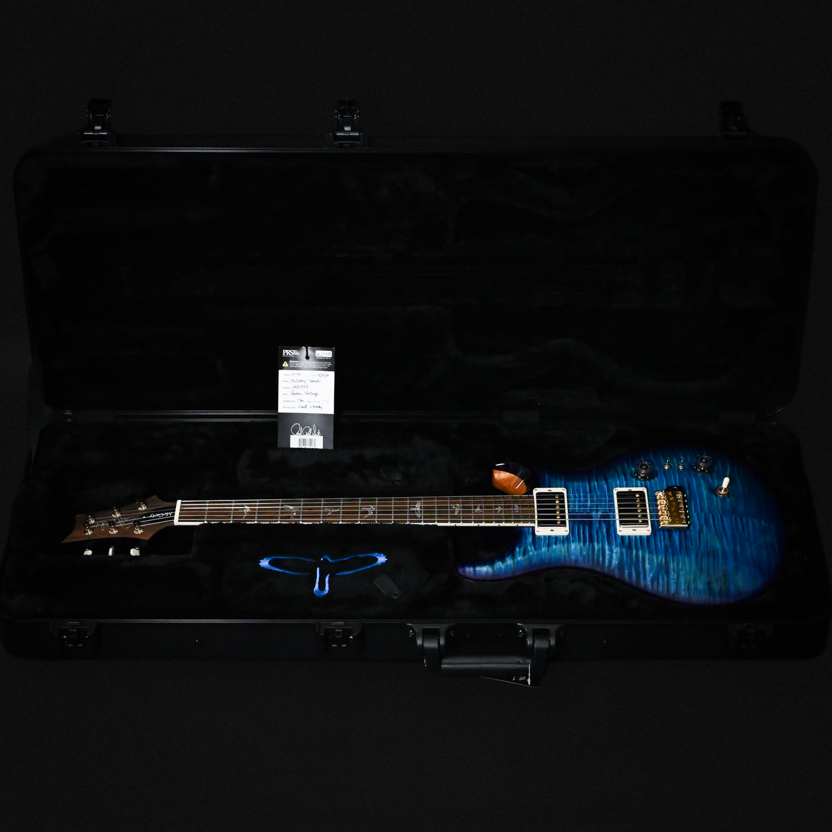 PRS Wood Library McCarty Tremolo w/ 10-Top & "408" Switching- Arctic Blue (Natural Back)- Stained Neck 2026 (0430973)