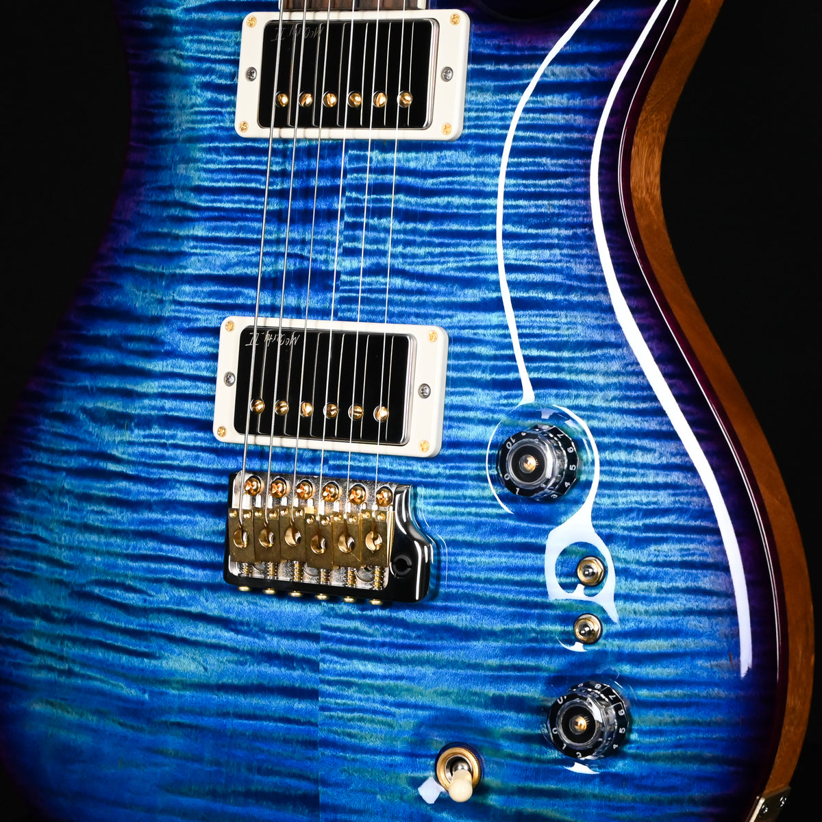 PRS Wood Library McCarty Tremolo w/ 10-Top & "408" Switching- Arctic Blue (Natural Back)- Stained Neck 2026 (0430973)