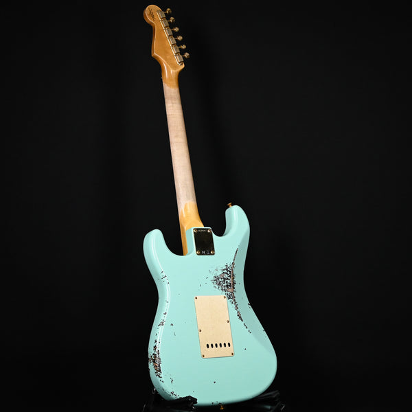 Fender Custom Shop 1962 Stratocaster Heavy Relic w/ Gold Hardware & Josefina Handwound Pickups- Surf Green/ Black Paisley 2024 (R139397)