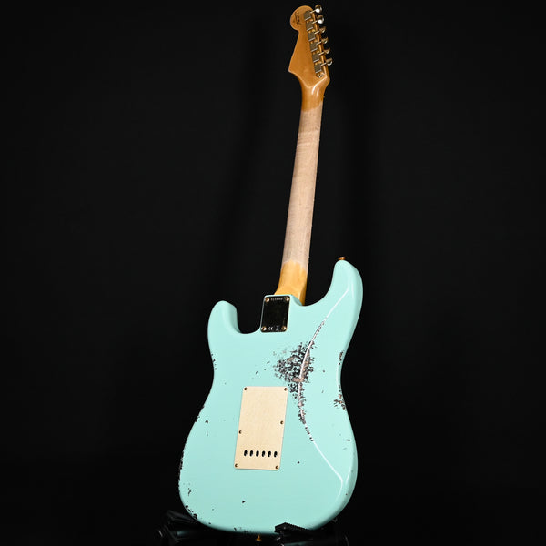 Fender Custom Shop 1962 Stratocaster Heavy Relic w/ Gold Hardware & Josefina Handwound Pickups- Surf Green/ Black Paisley 2024 (R139397)