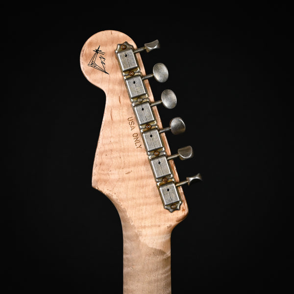 Fender Custom Shop Masterbuild Kyle McMillin 1962 Stratocaster HSS w/ Brazilian Rosewood & Josefina Handwound Pickups, Heavy Relic- Aged Sherwood Metallic 2025 (R139981)