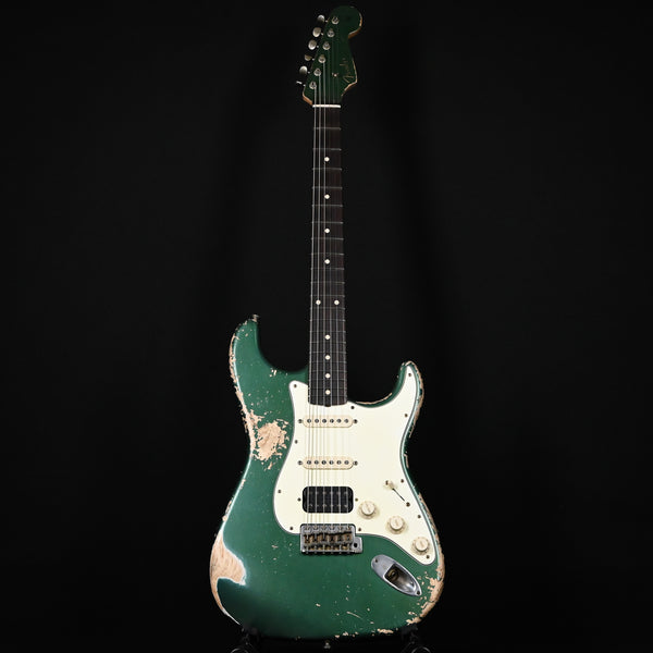 Fender Custom Shop Masterbuild Kyle McMillin 1962 Stratocaster HSS w/ Brazilian Rosewood & Josefina Handwound Pickups, Heavy Relic- Aged Sherwood Metallic 2025 (R139981)