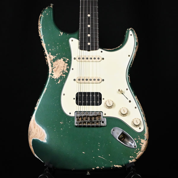 Fender Custom Shop Masterbuild Kyle McMillin 1962 Stratocaster HSS w/ Brazilian Rosewood & Josefina Handwound Pickups, Heavy Relic- Aged Sherwood Metallic 2025 (R139981)