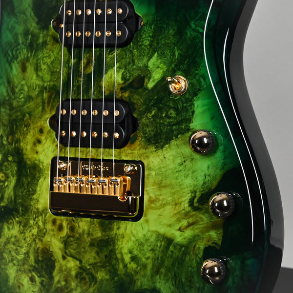 Ernie Ball Music Man JP15 BRF John Petrucci Signature Electric Guitar (No. 59/100)- Toxic Sludge 2025 (D01617)