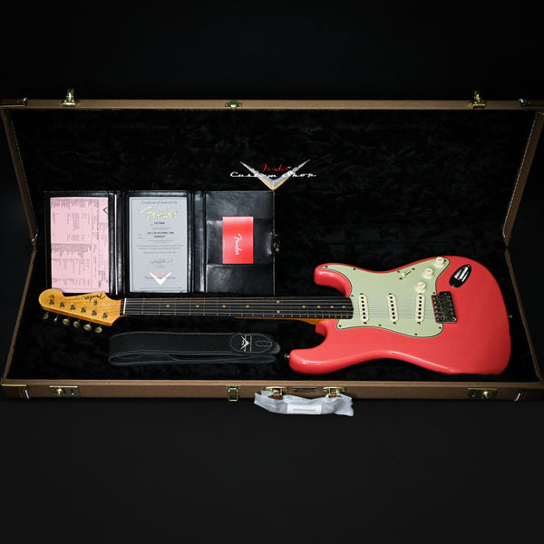 Fender Custom Shop Limited Edition '59 Stratocaster Journeyman- Super Faded Aged Fiesta Red 2025 (CZ584273)