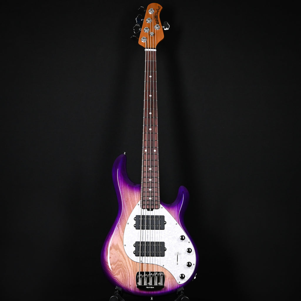 Ernie Ball Music Man StingRay Special 5 HH w/ Rosewood Fingerboard Bass Guitar- Purple Sunset 2026 (K11685)