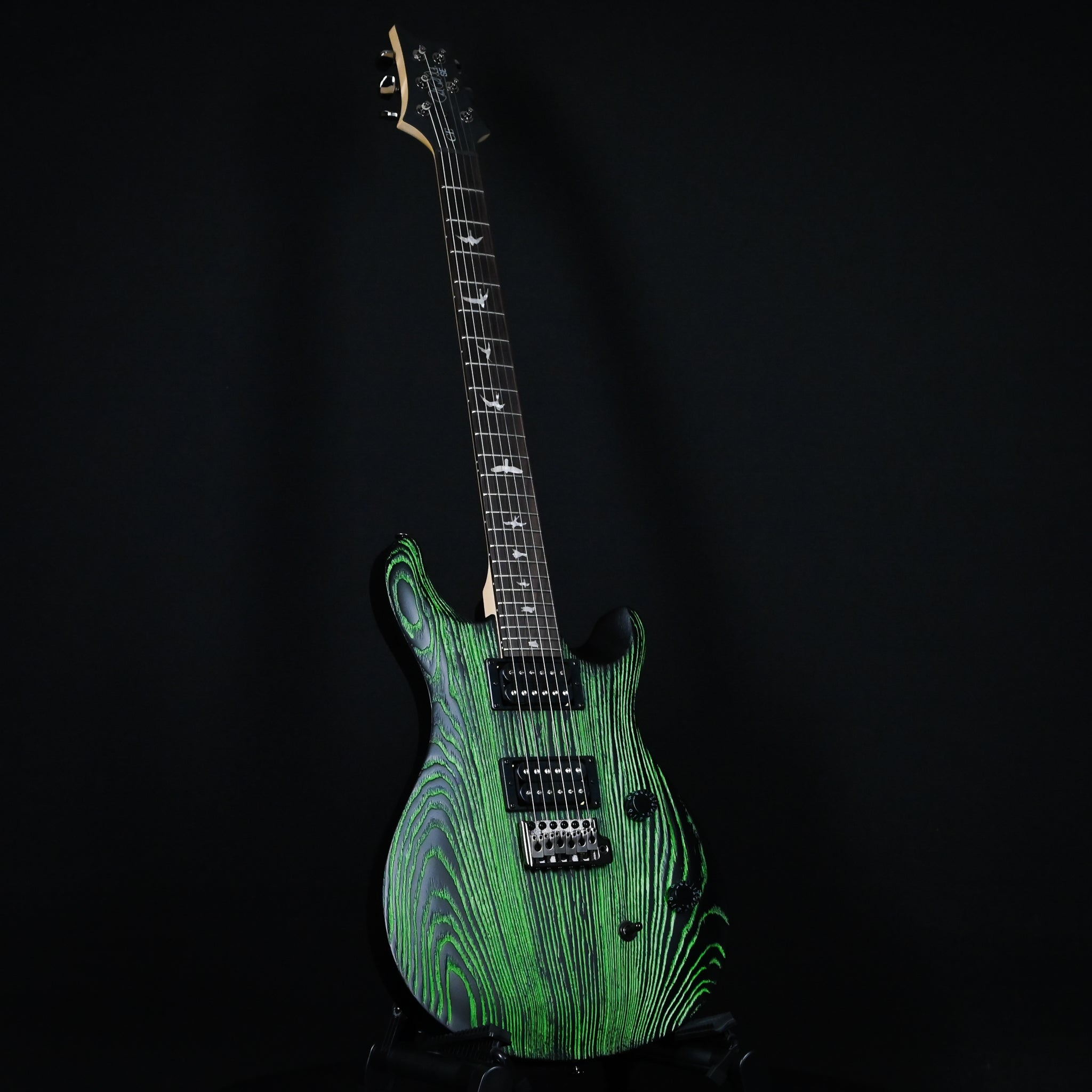 PRS SE Sandblasted CE 24 Limited Edition - Sandblasted Green (CTIG022204)