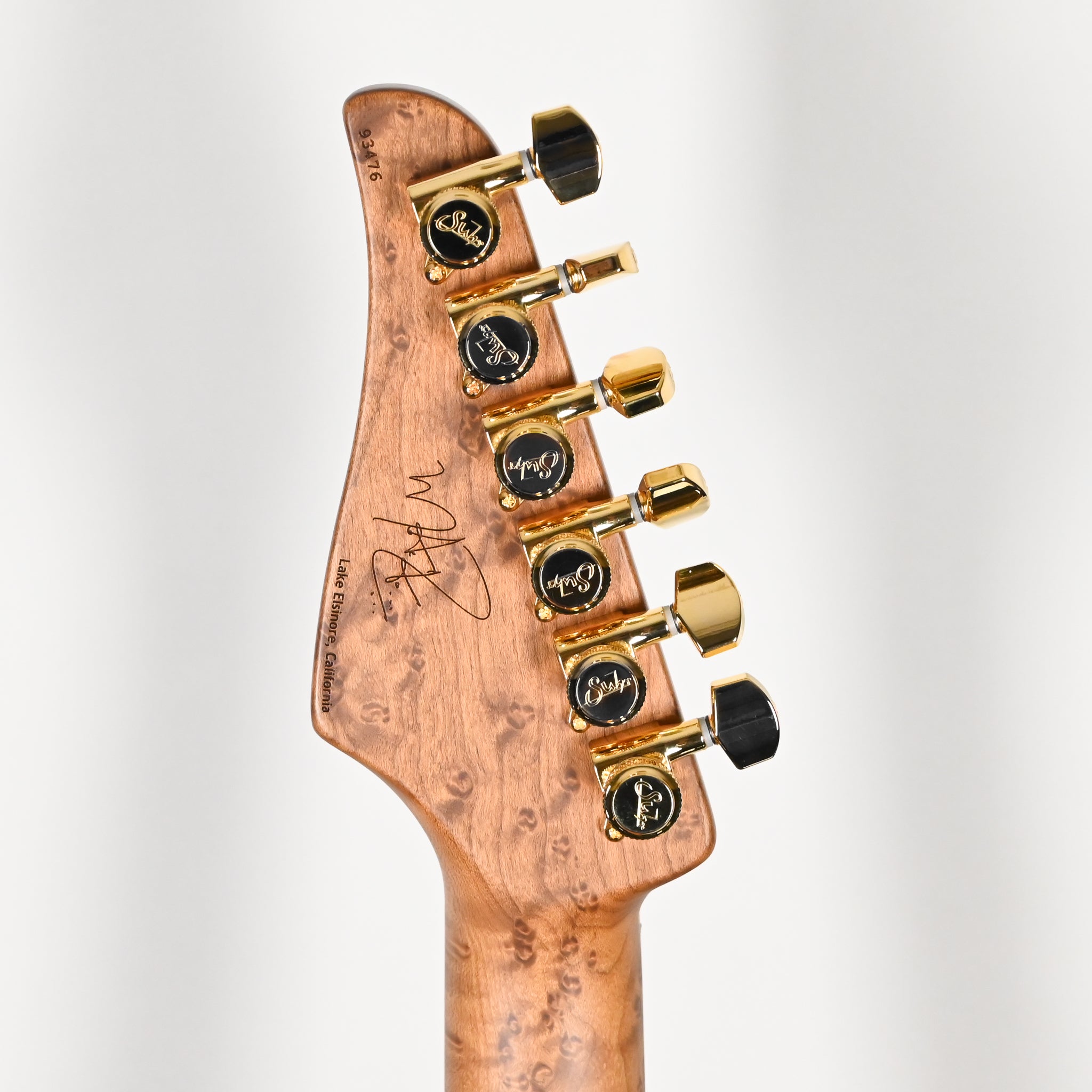 Suhr Mateus Asato Signature Series Classic S w/ Premium Softshell Case- Black 2026 (93476)