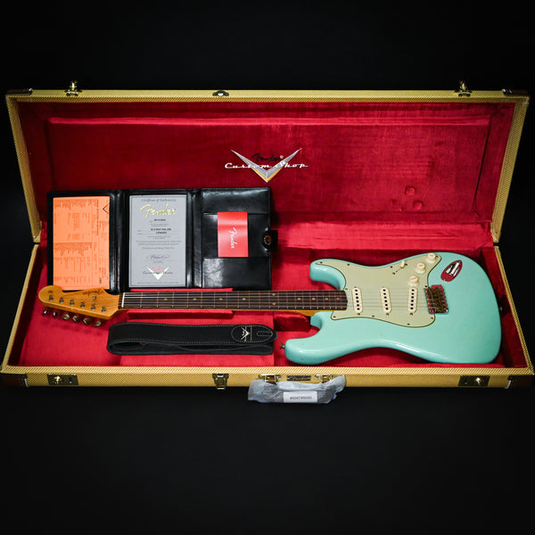 Fender Custom Shop '59 Stratocaster Journeyman- Super Faded/Aged Sea Foam Green 2024 (CZ582850)