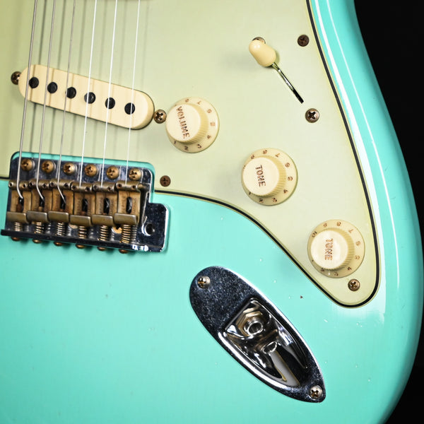 Fender Custom Shop '59 Stratocaster Journeyman- Super Faded/Aged Sea Foam Green 2024 (CZ582850)