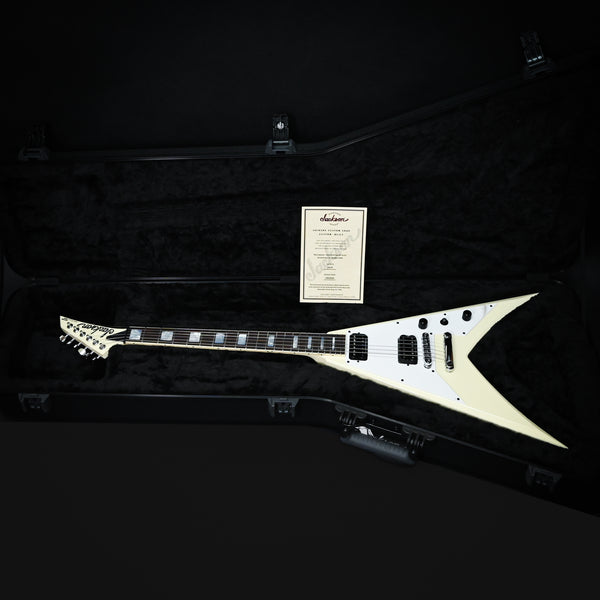 Jackson USA Custom Shop Scott Ian Signature King V KVT Ivory (J11071)