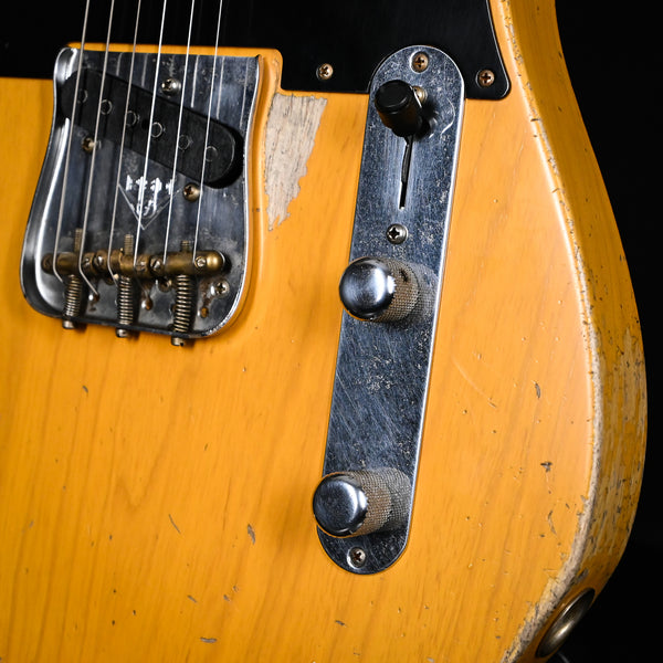 Fender Custom Shop '52 Telecaster Heavy Relic Masterbuilt Todd Krause- Butterscotch 2024 (R135746)