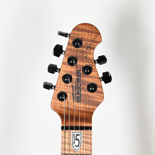 Ernie Ball Music Man Man John Petrucci Signature JP15 Electric Guitar- Ulatramarine Quilt 2026 (H10294)