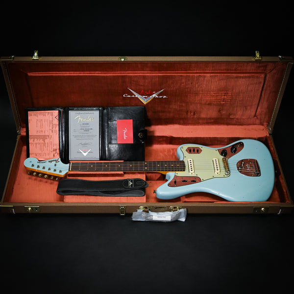 Fender Custom Shop Limited Edition '64 Jaguar Journeyman- Faded Age Daphne Blue 2024 (CZ580269)