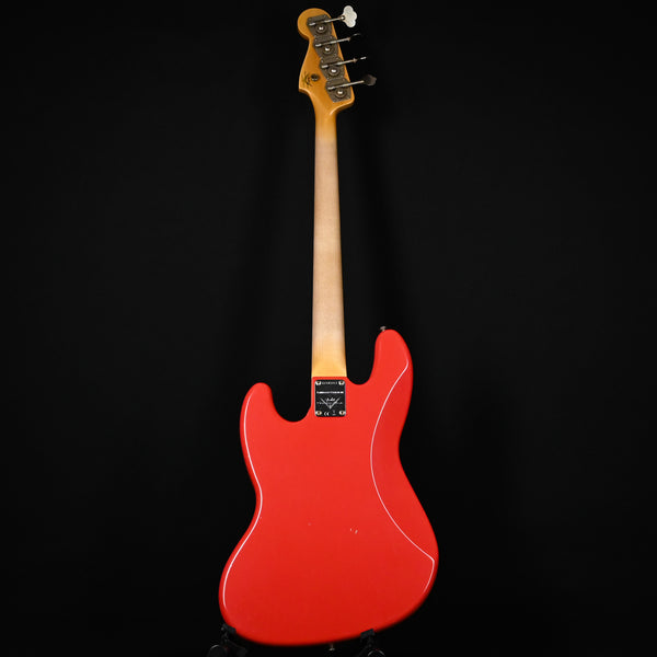 Fender Custom Shop Limited Edition '64 Jazz Bass Journeyman- Aged Fiesta Red 2025 (CZ583311)