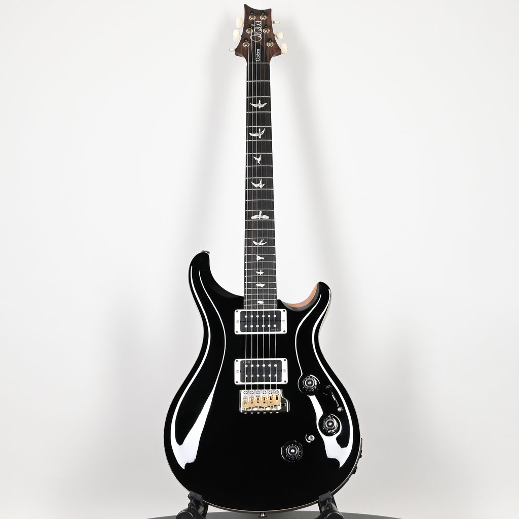 PRS Custom 24 Piezo w/ DMO Pickups Electric Guitar- Black (Natural Back) 2025 (0419101)