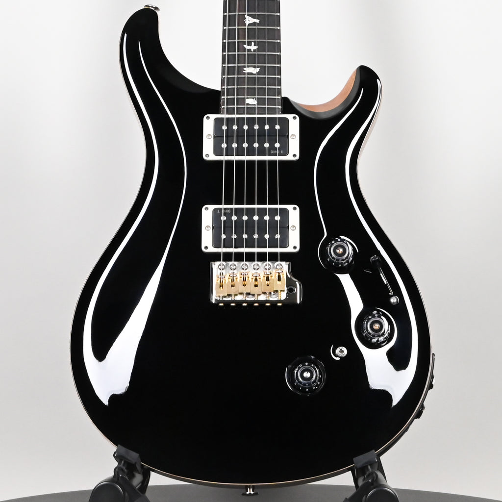 PRS Custom 24 Piezo w/ DMO Pickups Electric Guitar- Black (Natural Back) 2025 (0419101)