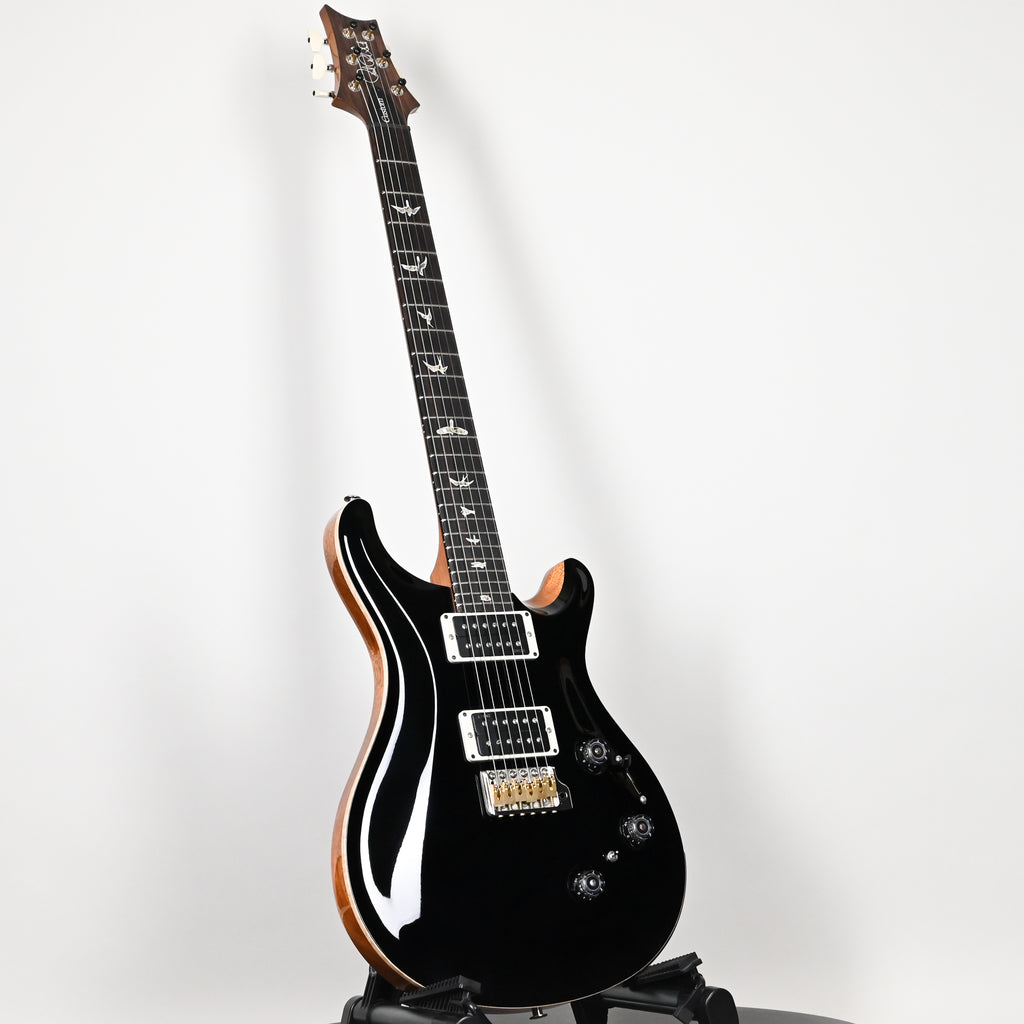 PRS Custom 24 Piezo w/ DMO Pickups Electric Guitar- Black (Natural Back) 2025 (0419101)