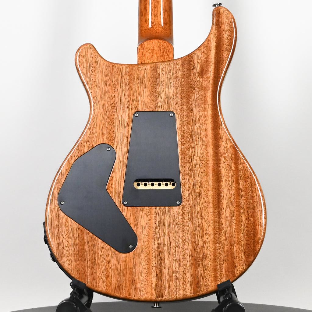 PRS Custom 24 Piezo w/ DMO Pickups Electric Guitar- Black (Natural Back) 2025 (0419101)