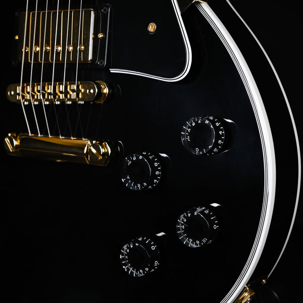 Gibson Custom Les Paul Custom w/ Ebony Fingerboard & Gold Hardware- Ebony 2024 (CS404342)