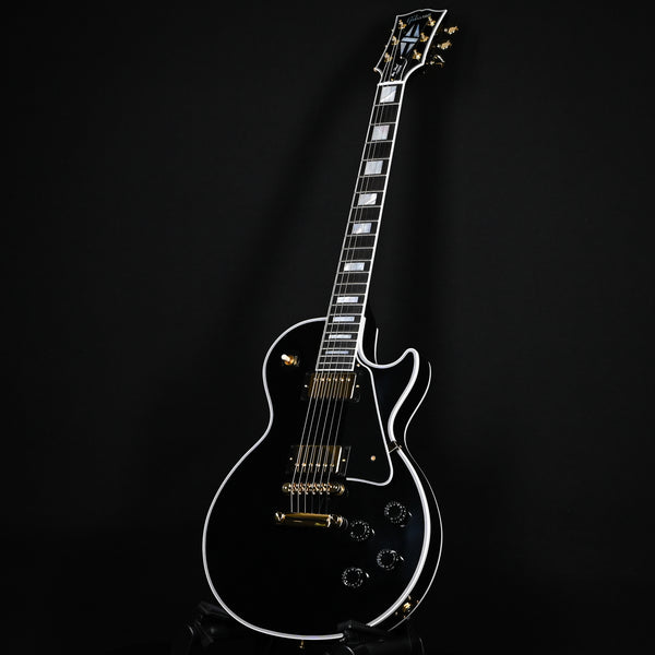 Gibson Custom Les Paul Custom w/ Ebony Fingerboard & Gold Hardware- Ebony 2024 (CS404342)