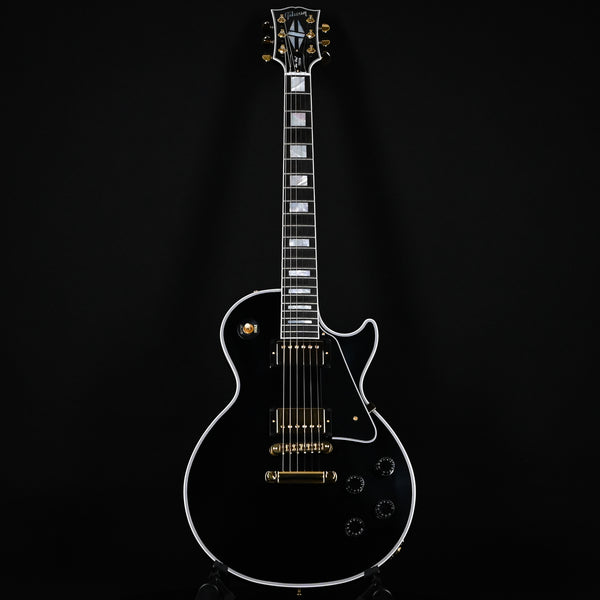 Gibson Custom Les Paul Custom w/ Ebony Fingerboard & Gold Hardware- Ebony 2024 (CS404342)